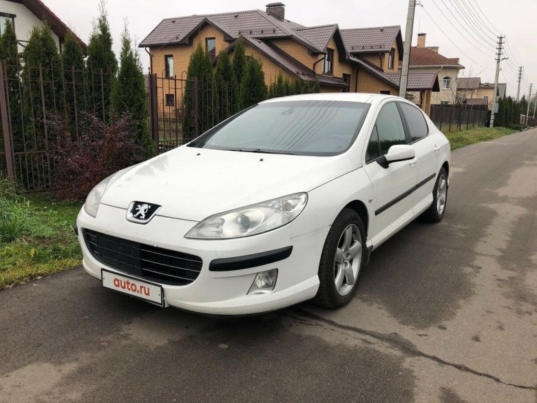 Пежо 407 белая