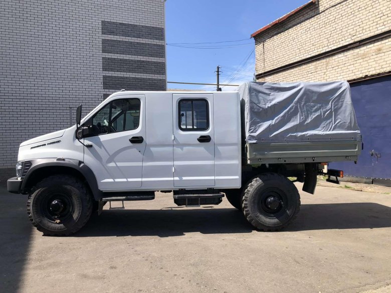 Садко некст 4 х двухрядная кабина