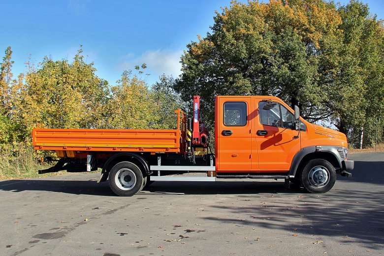 Газон Некст двухрядная кабина