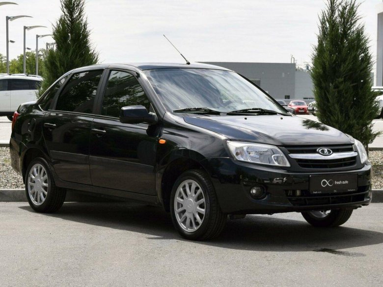 Лада гранта седан черная