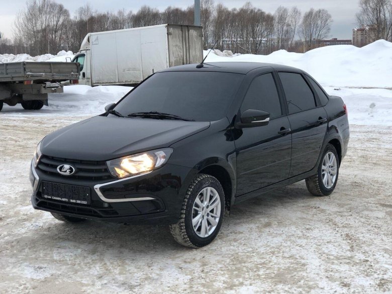 Лада гранта 2024 черная