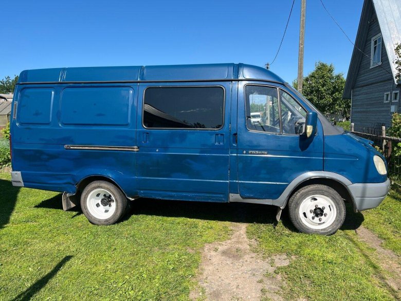 Газ газель 2705 синяя цельнометаллическая