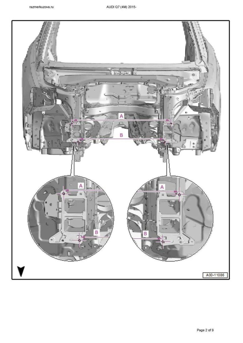 Геометрия кузова шкода йети