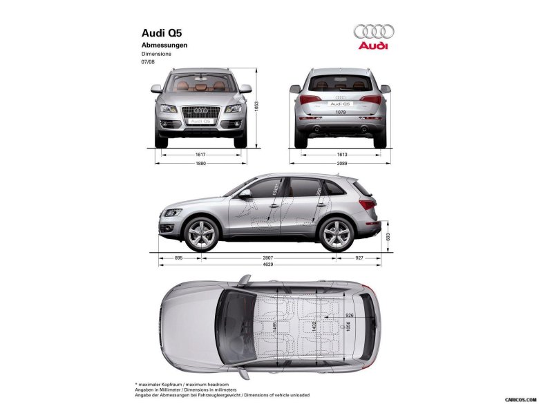 Audi q5 колесная база