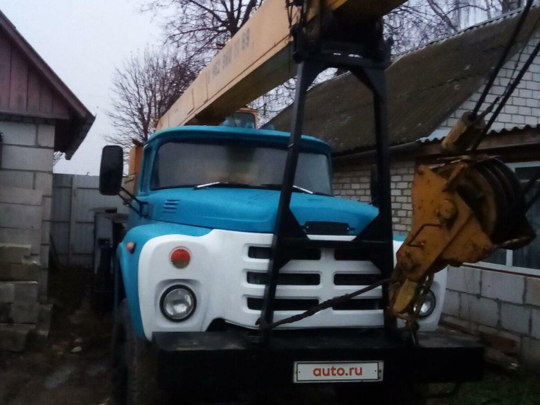Автокран зил 130
