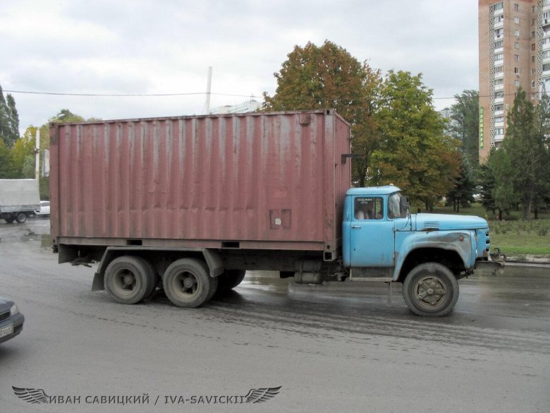 ЗИЛ 133гя контейнеровоз