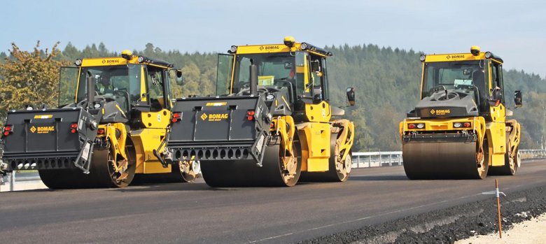 Дорожно-строительная техника Bomag