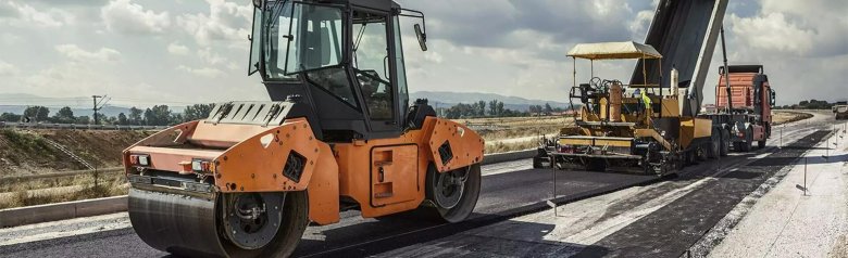 Асфальтоукладчик каток