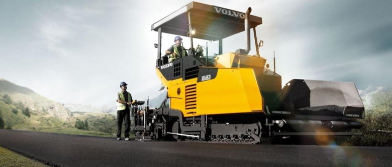 Асфальтоукладчик Volvo