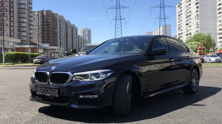 BMW 5 Series g30 Black