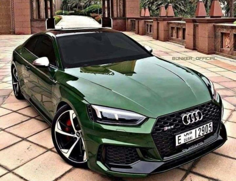 Audi rs5 Green