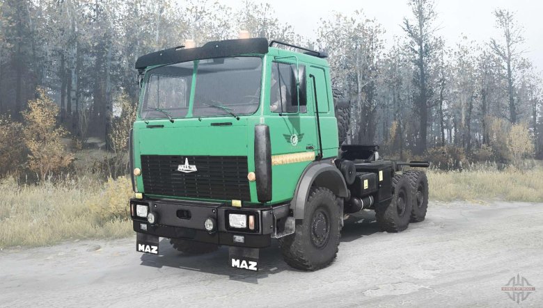 МАЗ 6425 лесовоз