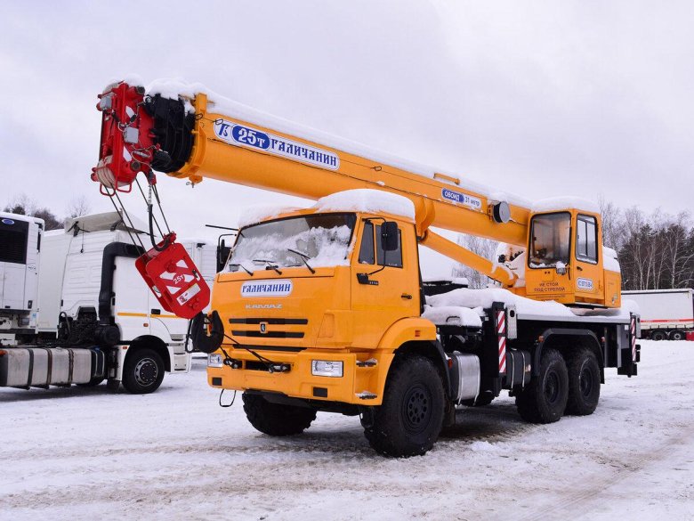 Автокран «галичанин» кс-55729-5в-3