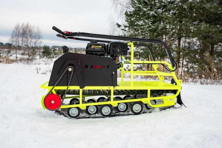 Бурлак хозяин 1 мотобуксировщик