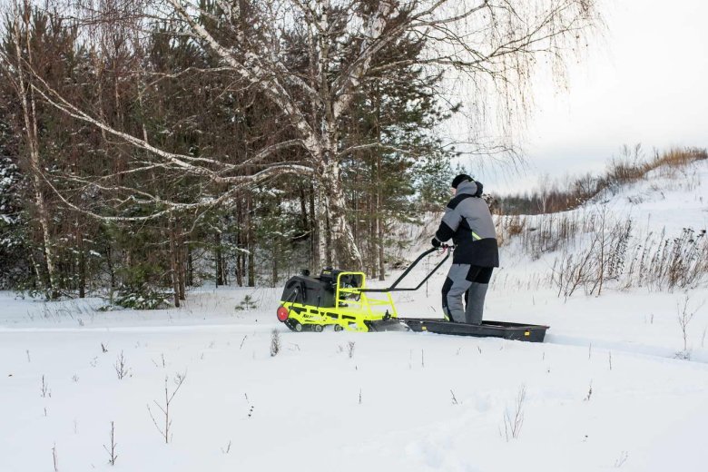 Мотобуксировщик хозяин 2