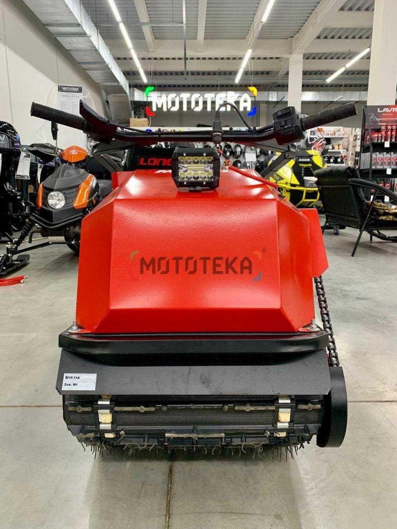 Мотобуксировщик бурлак хозяин