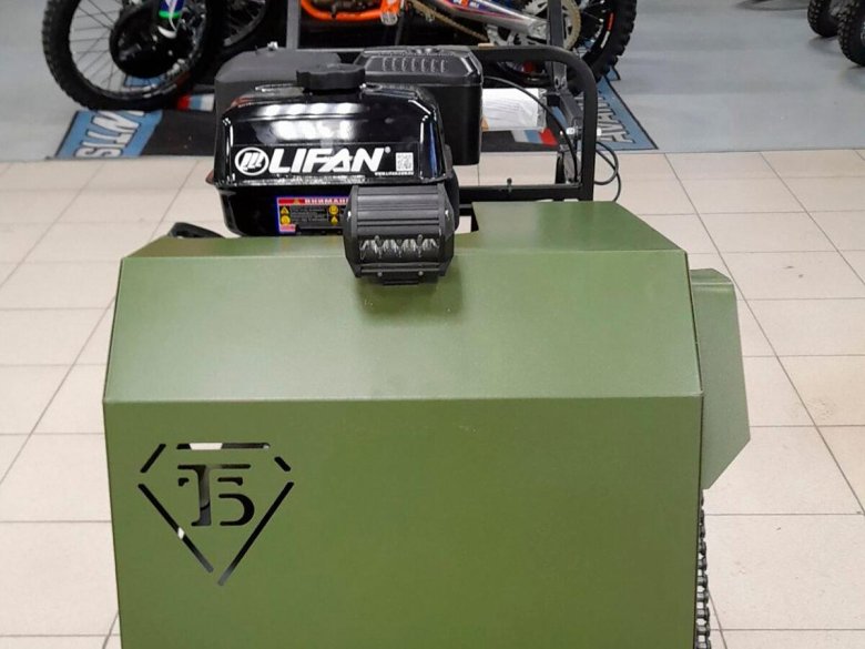 Мотобуксировщик бурлак хозяин