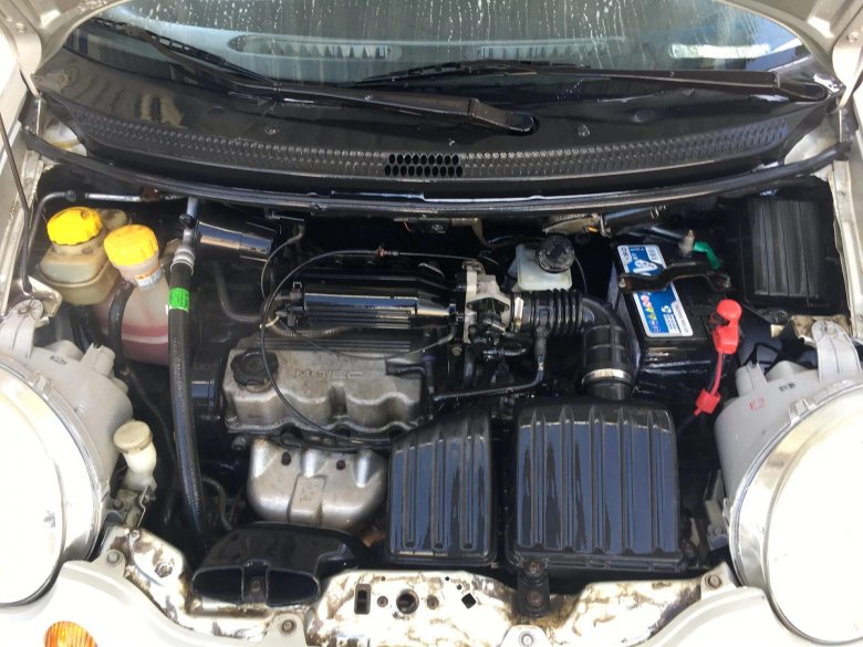 Матиз 1.0 под капотом