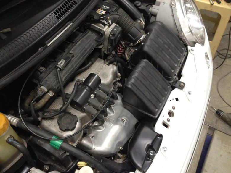 Матиз 1.0 под капотом