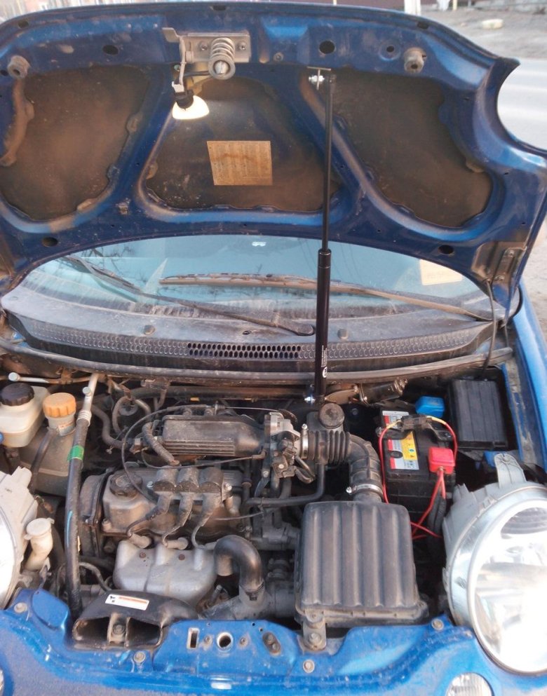 Матиз 1.0 под капотом