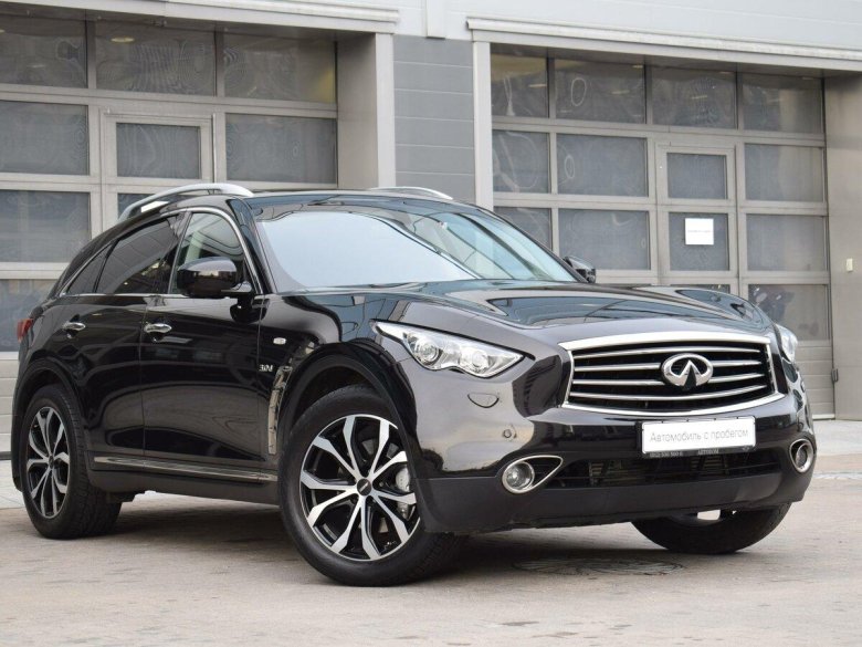 Infiniti qx70 черный