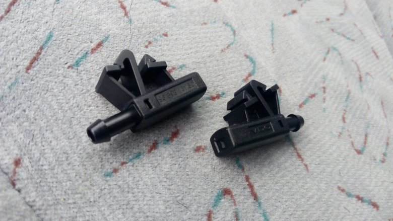 Форсунки омывателя веерные Пежо боксер