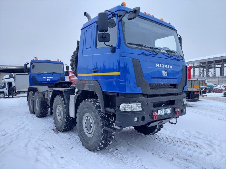 Тягач седельный тягач МАЗ-ман со снаряженной массой 9950кг