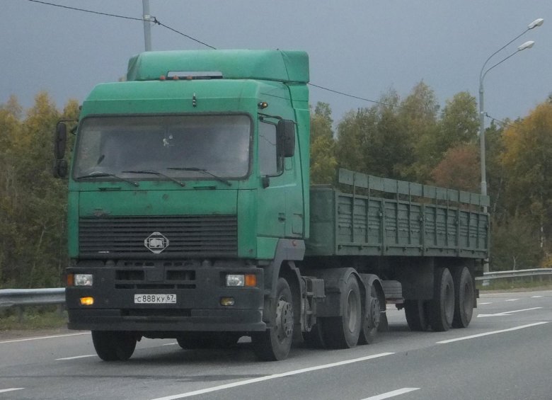 Тягач МАЗ ман 540548