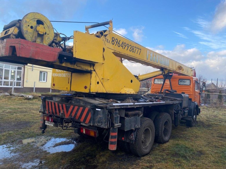 Автокран галичанин 25 тонн