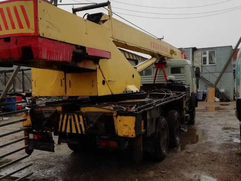 Автокран камаз