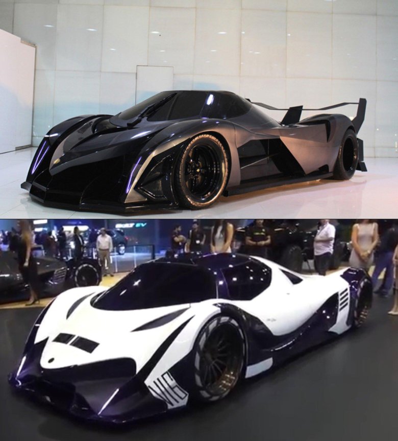 Машина Devel Sixteen Prototype
