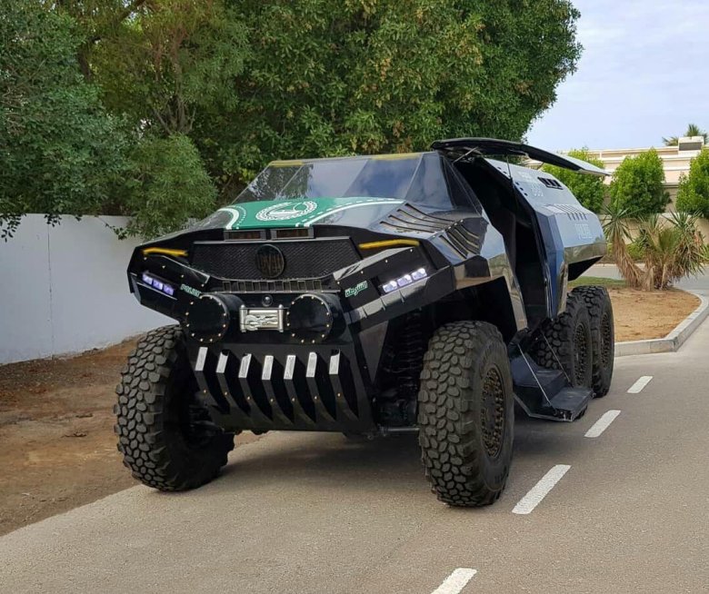 Шестиколесный внедорожник Devel Sixty