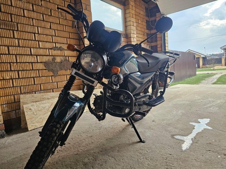 Мопед эконика альфа турист 110