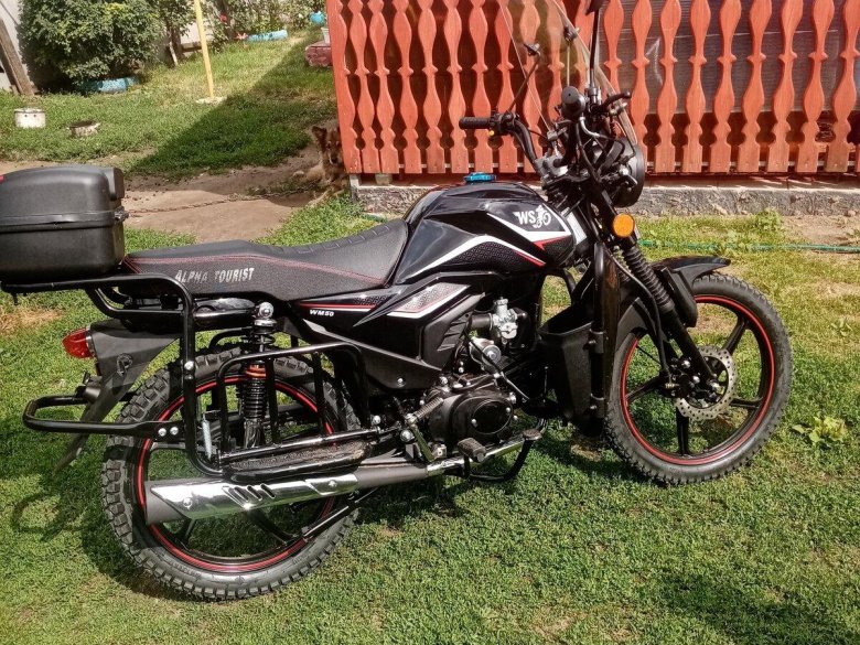 Мопед альфа турист 110