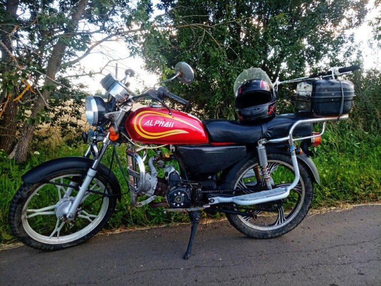 Альфа мотоцикл