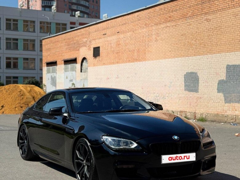 Bmw m6 f13 черная