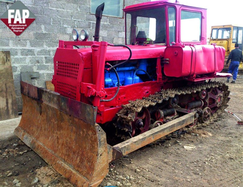 Трактор дт 75 бульдозер