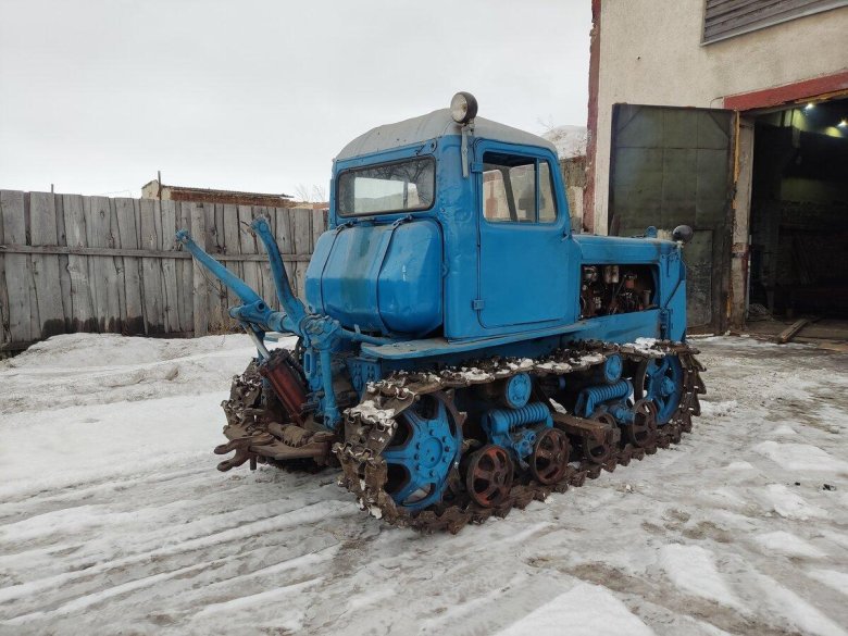 Дт 75 трактор гусеничный