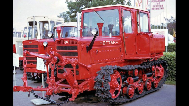 Дт 75 трактор гусеничный