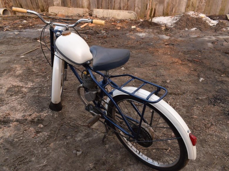 Мотовелосипед рига 7