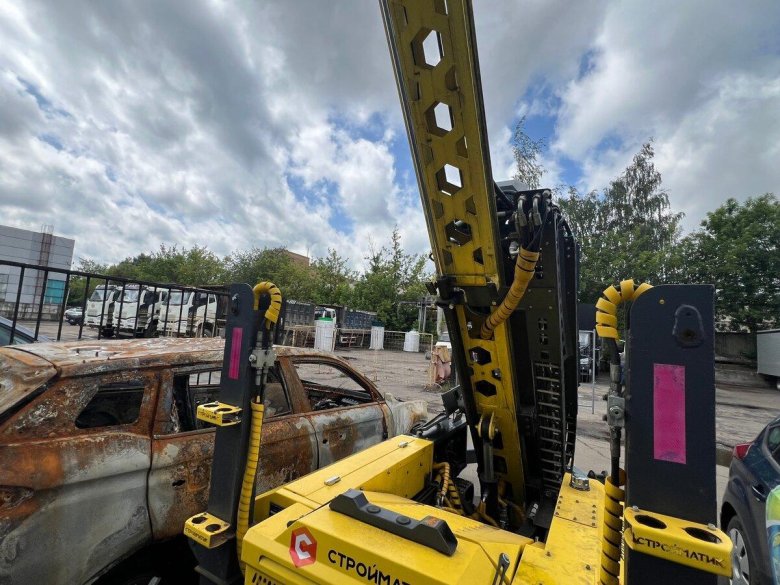 Сваебойная установка