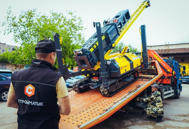 Машина сваебойная стройматик сгк-300