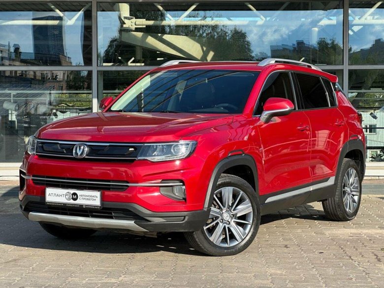 Changan cs 35 plus красный