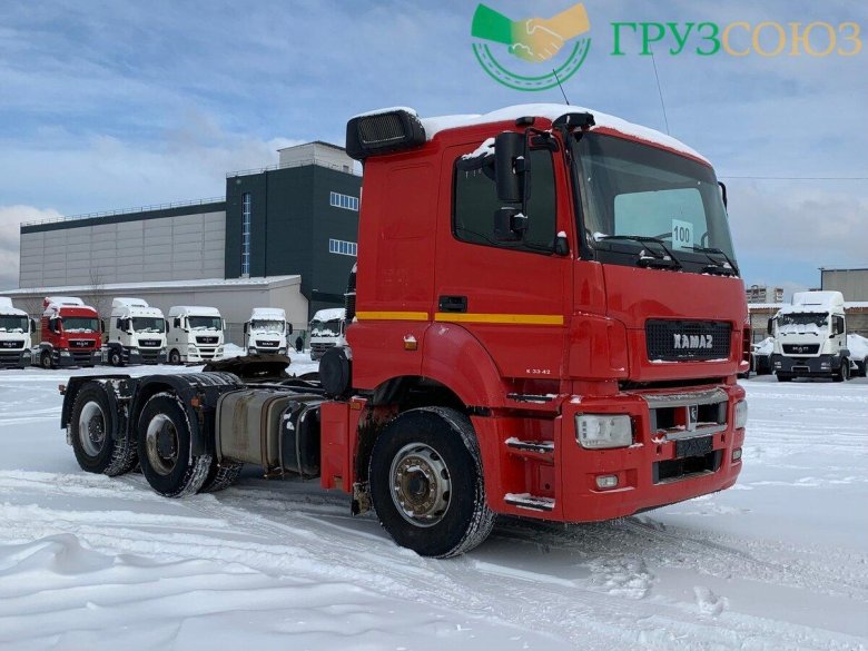 Камаз 65806-002-68 т5 тягач седельный