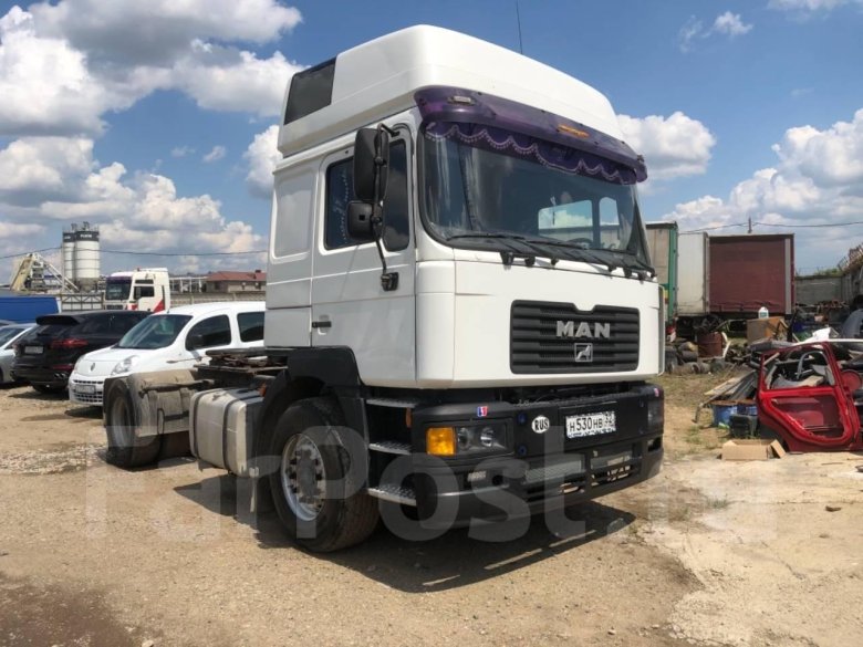 Man f2000 седельный тягач