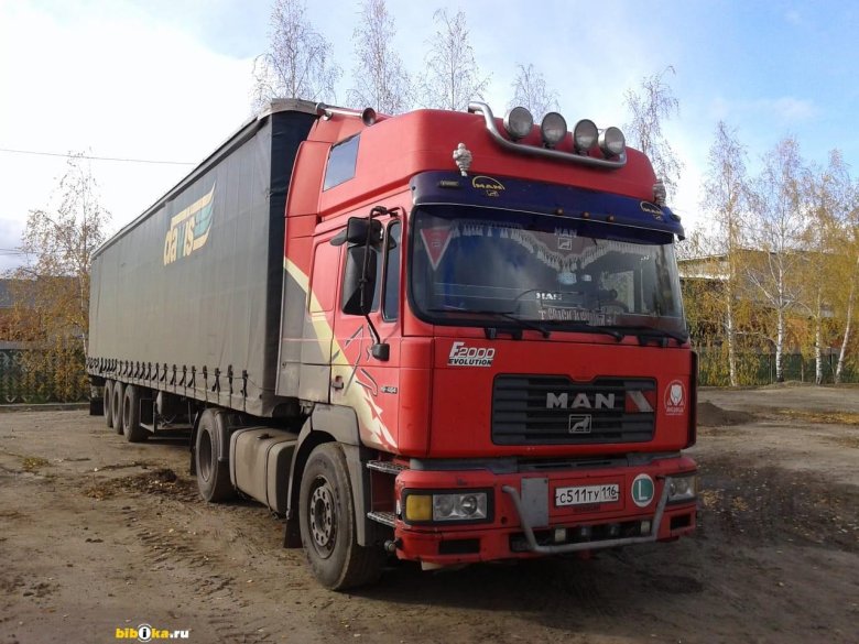 Man f2000 тягач