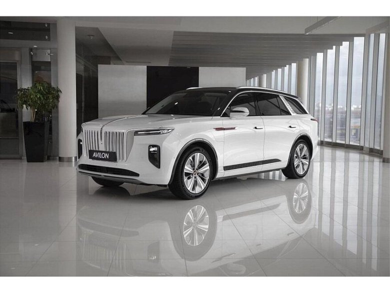 Hongqi e-hs9 белый