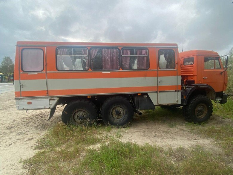 Вахтовый автобус камаз