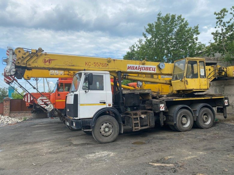 Автокран ивановец 25 тонн