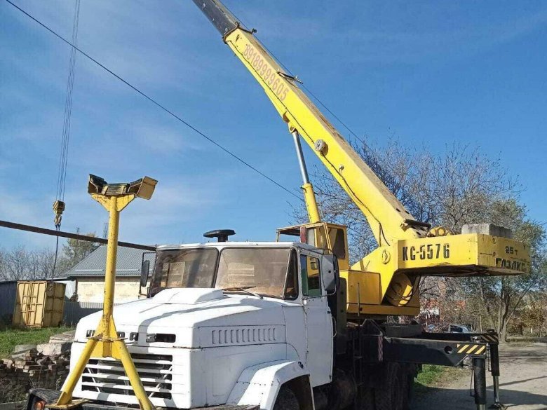 Автокран 25 тонн